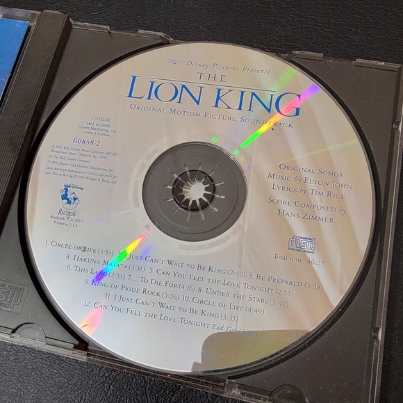 Disney The Lion King soundtrack CD - Picture 5 of 6